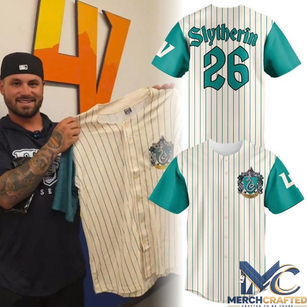 Las Vegas Aviators x Slytherin House Harry Potter Night 2026 Baseball Jersey