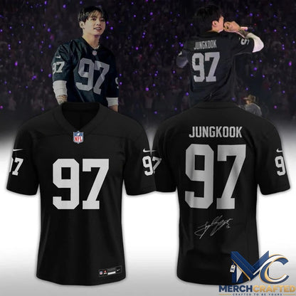 Las Vegas Raiders x BTS World Tour Arirang 2026 Football Jersey