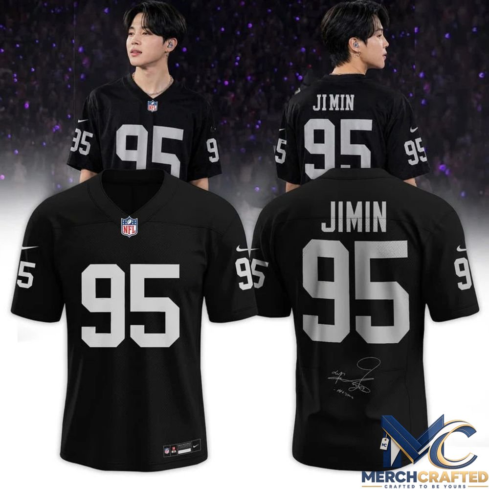 Las Vegas Raiders x BTS World Tour Arirang 2026 Football Jersey