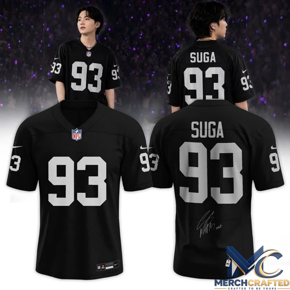 Las Vegas Raiders x BTS World Tour Arirang 2026 Football Jersey