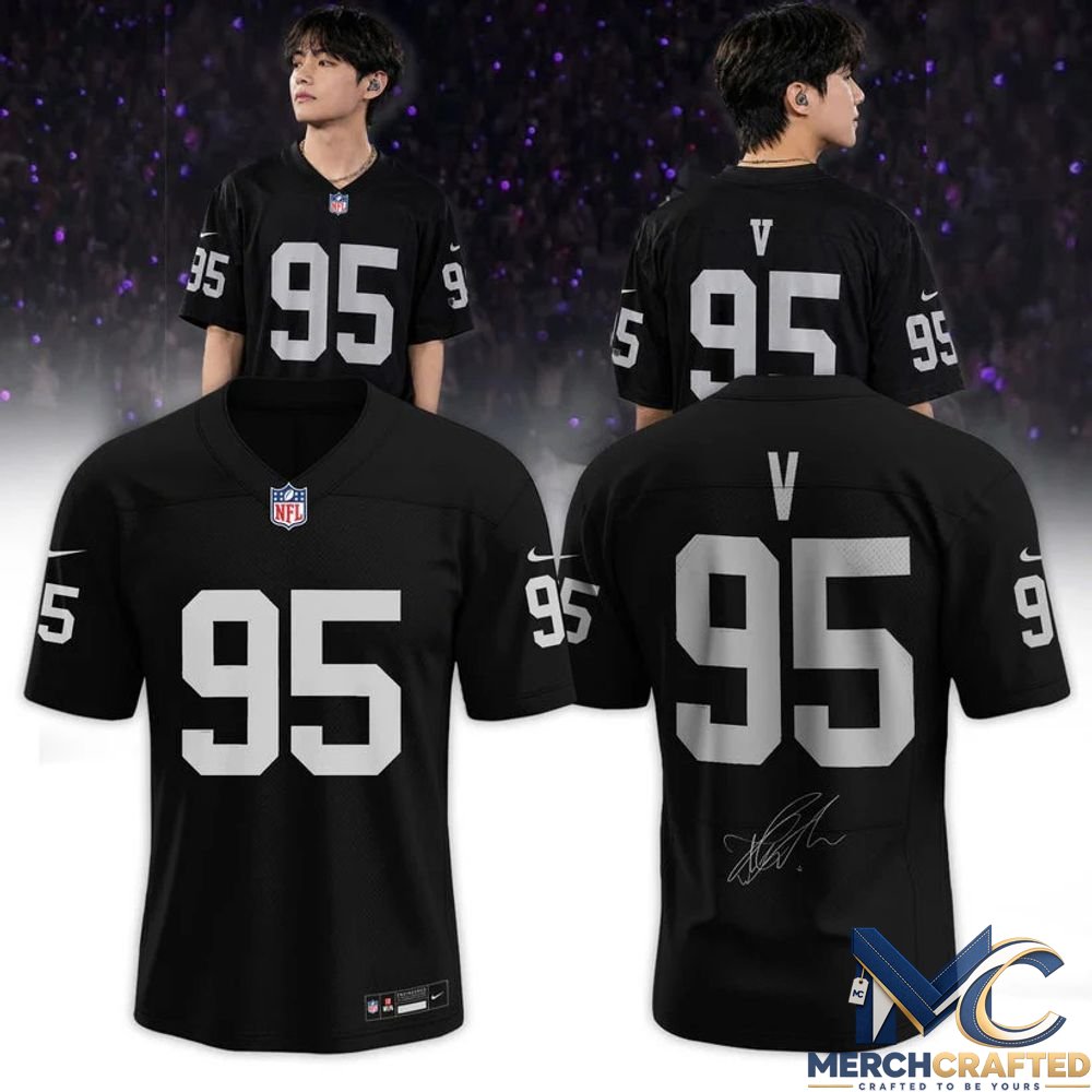 Las Vegas Raiders x BTS World Tour Arirang 2026 Football Jersey