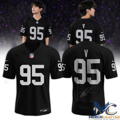 Las Vegas Raiders x BTS World Tour Arirang 2026 Football Jersey
