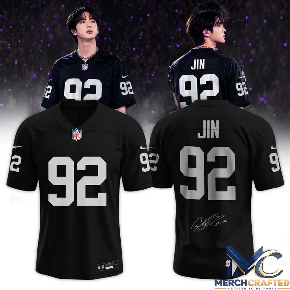 Las Vegas Raiders x BTS World Tour Arirang 2026 Football Jersey