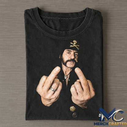 Lemmy Kilmister Finger Vintage Tee