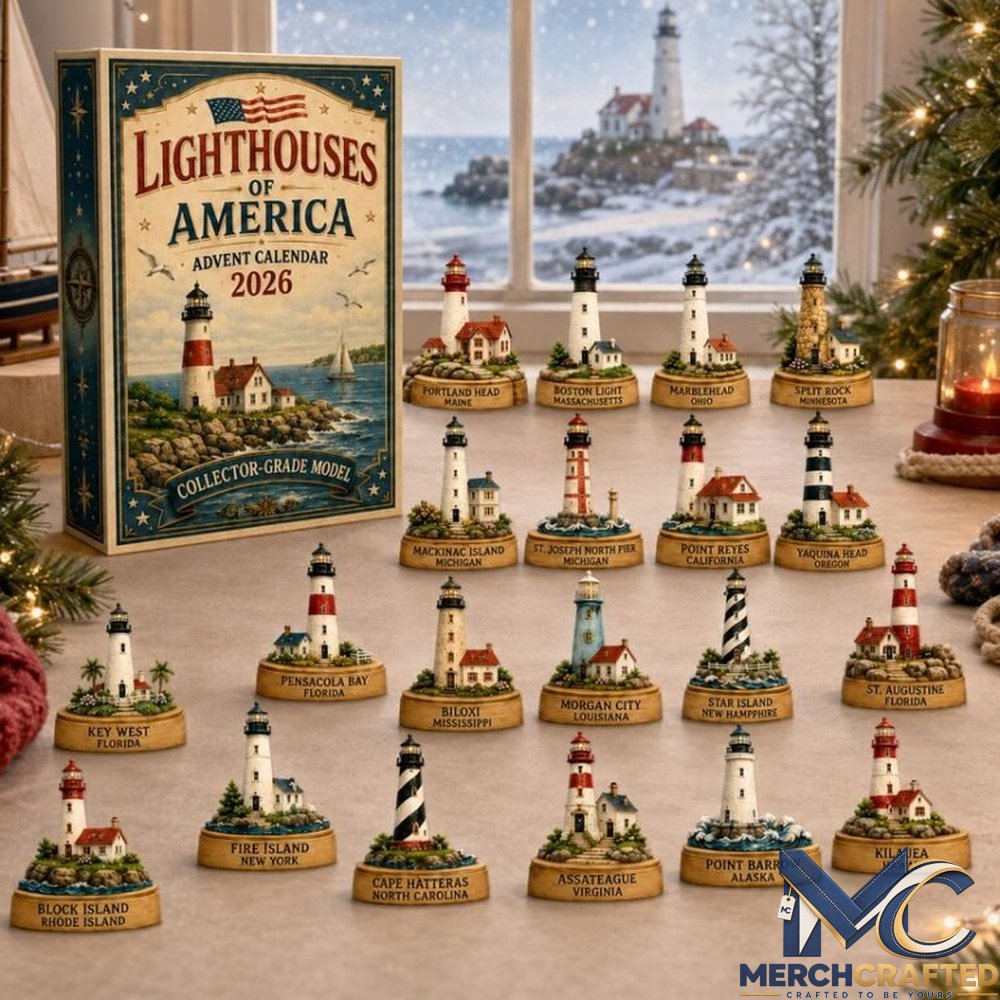 Lighthouses of America Advent Calendar 2026 – Collector-Grade Mini Lighthouse Models Countdown