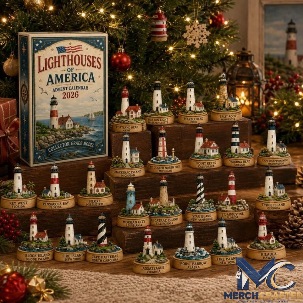 Lighthouses of America Advent Calendar 2026 – Collector-Grade Mini Lighthouse Models Countdown