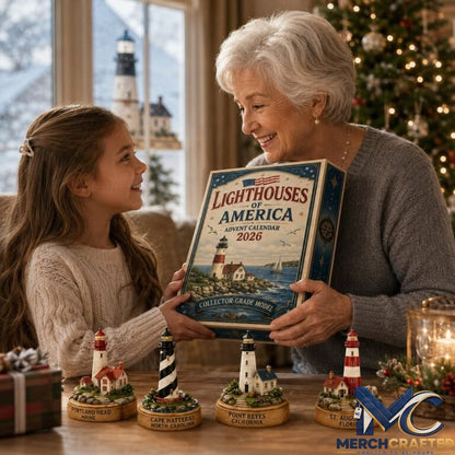 Lighthouses of America Advent Calendar 2026 – Collector-Grade Mini Lighthouse Models Countdown