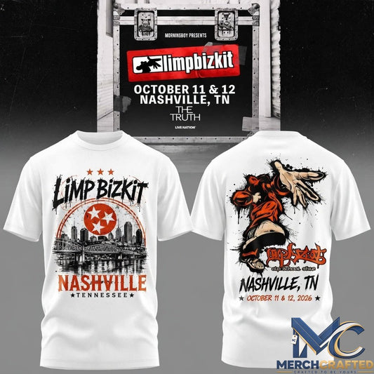 Limp Bizkit Nashville Show T-Shirt