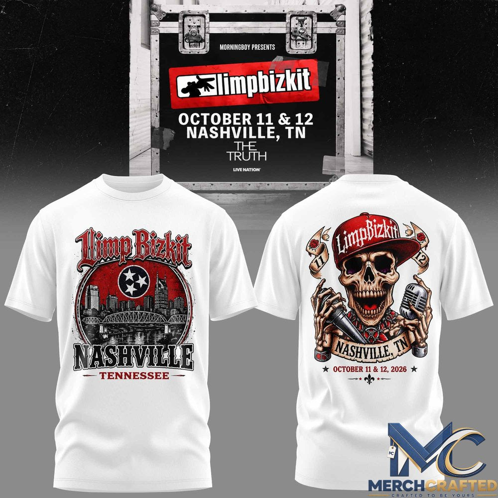 Limp Bizkit Nashville Show TShirt