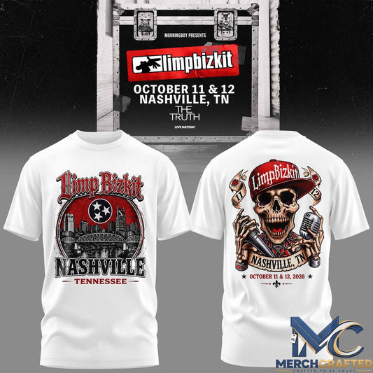 Limp Bizkit Nashville Show TShirt