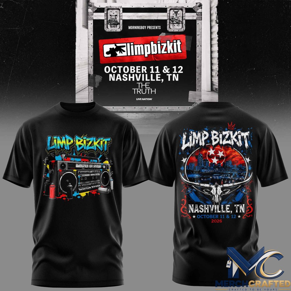 Limp Bizkit Nashville Show TShirt
