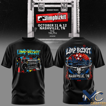 Limp Bizkit Nashville Show TShirt
