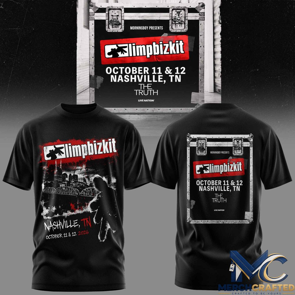Limp Bizkit Nashville Show TShirt