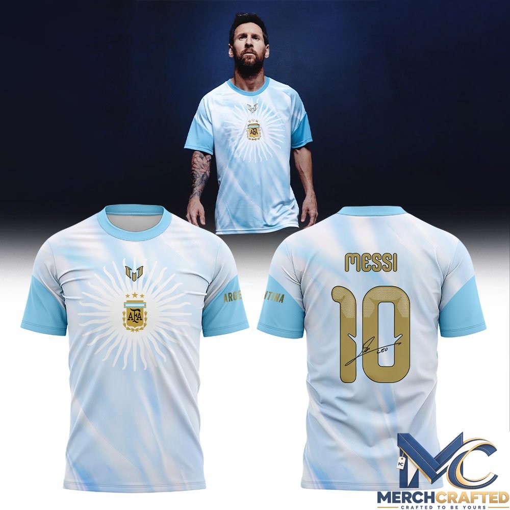 Lionel Messi Argentina Last Dance Tribute T Shirt