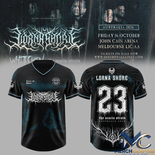 Lorna Shore - Australia x New Zealand Tour 2026 Football Jersey