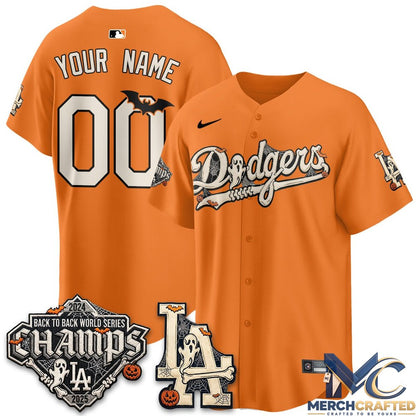 Los Angeles Dodgers Halloween 2026 Custom Jersey