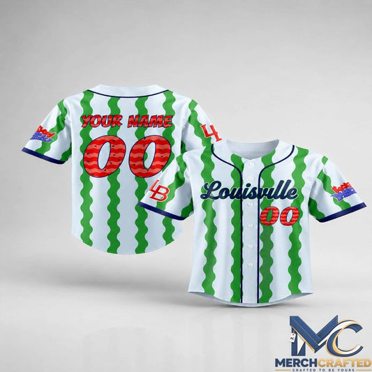 Louisville Bats Backyard Baseball Melonhead Jersey