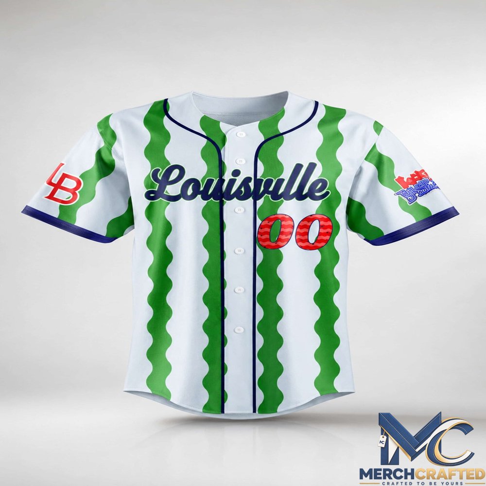 Louisville Bats Backyard Baseball Melonhead Jersey