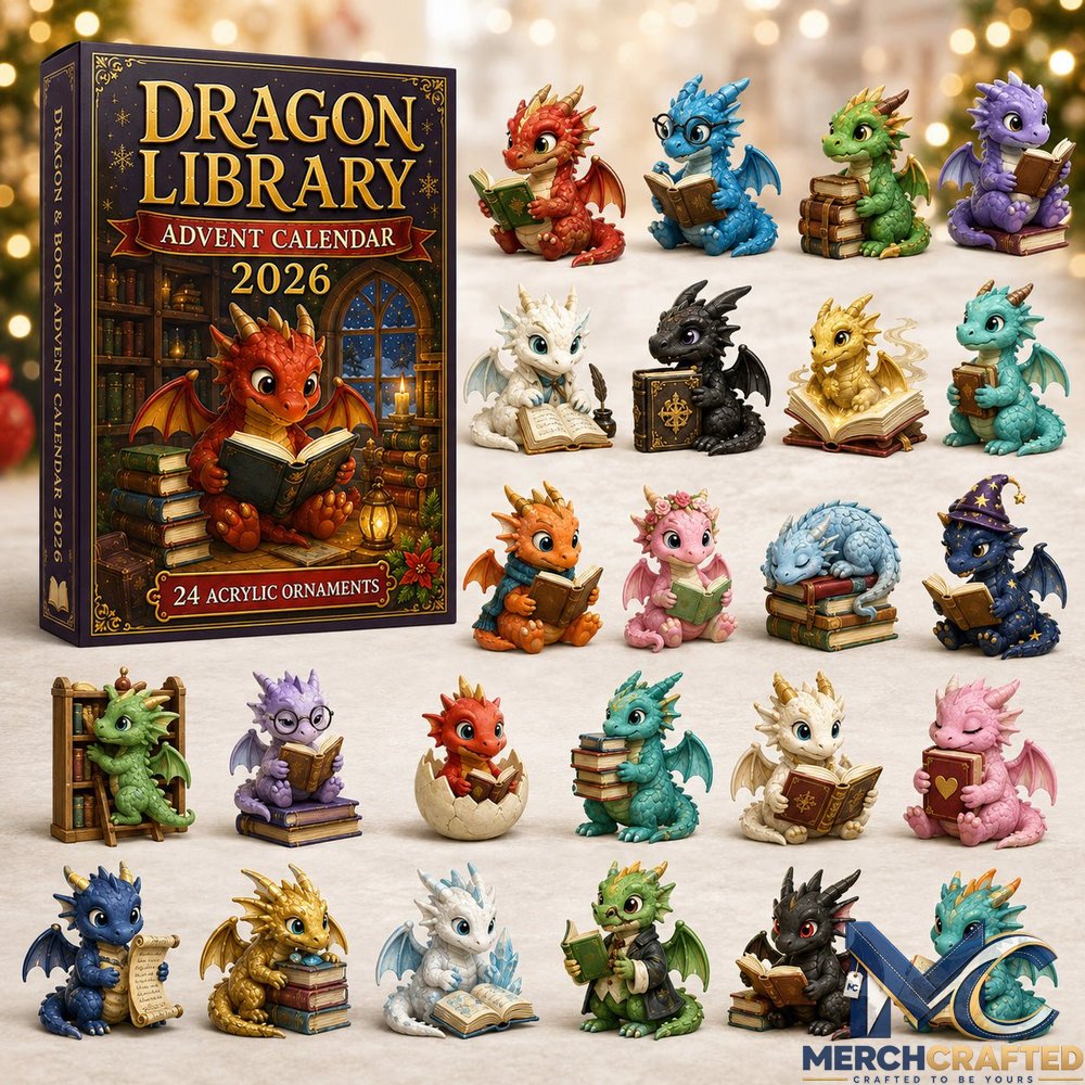 Lovely Dragon 2026 - 24-Day Festive Countdown Advent Calendar