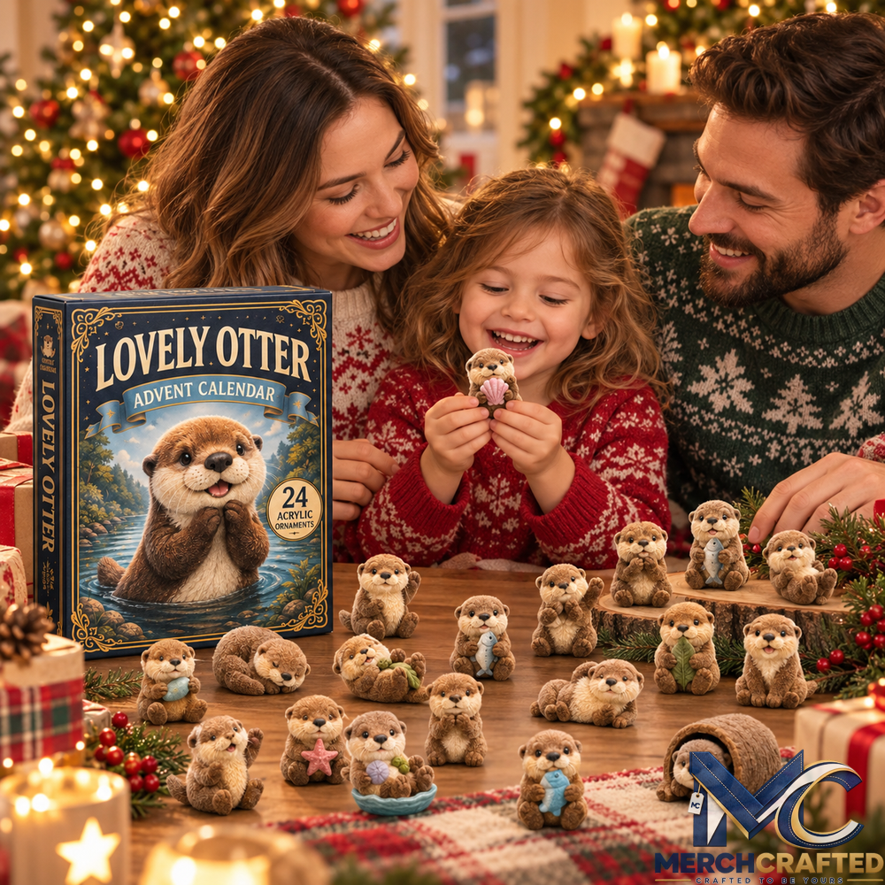 Lovely Otter 2026 - 24-Day Festive Countdown Advent Calendar