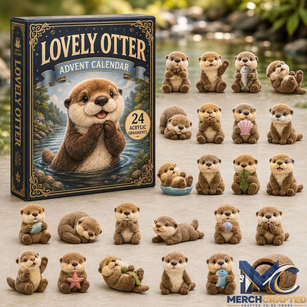 Lovely Otter 2026 - 24-Day Festive Countdown Advent Calendar