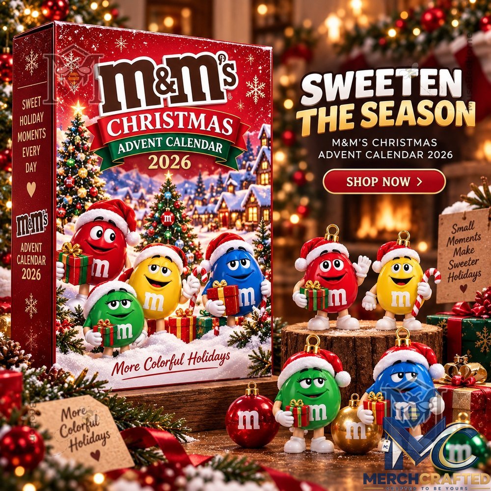 MM Candy Christmas Charm Advent Calendar