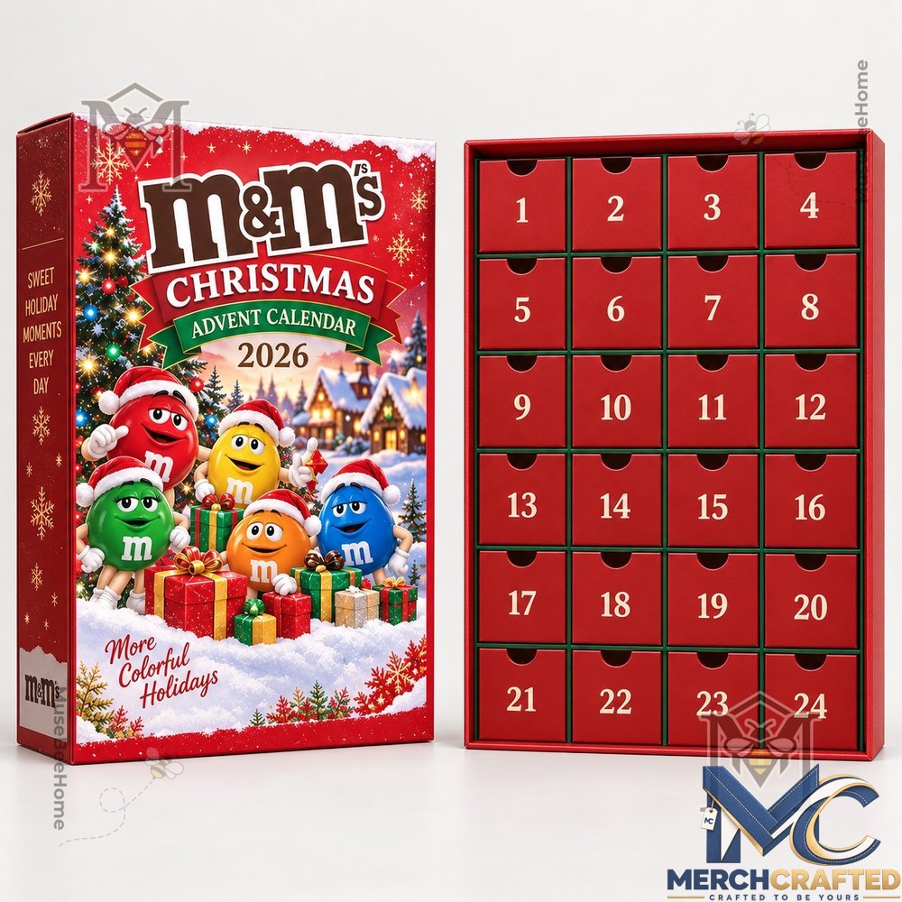 MM Candy Christmas Charm Advent Calendar