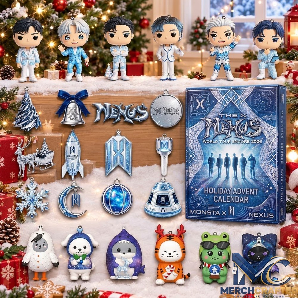 MONSTA X THE X NEXUS World Tour Encore 2026 Holiday Advent Calendar