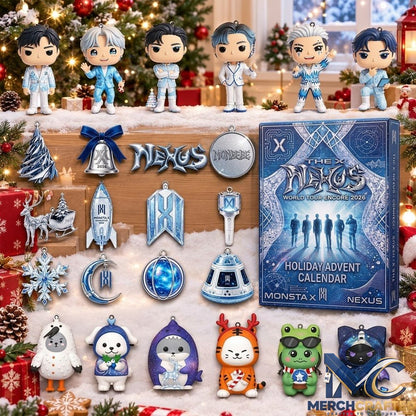 MONSTA X THE X NEXUS World Tour Encore 2026 Holiday Advent Calendar