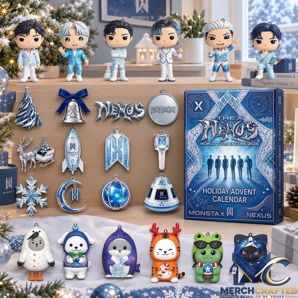 MONSTA X THE X NEXUS World Tour Encore 2026 Holiday Advent Calendar