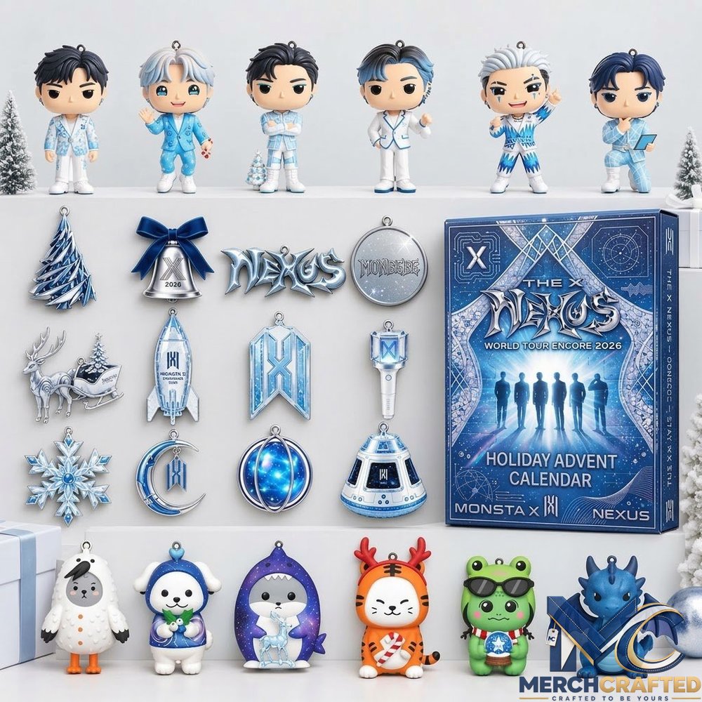 MONSTA X THE X NEXUS World Tour Encore 2026 Holiday Advent Calendar