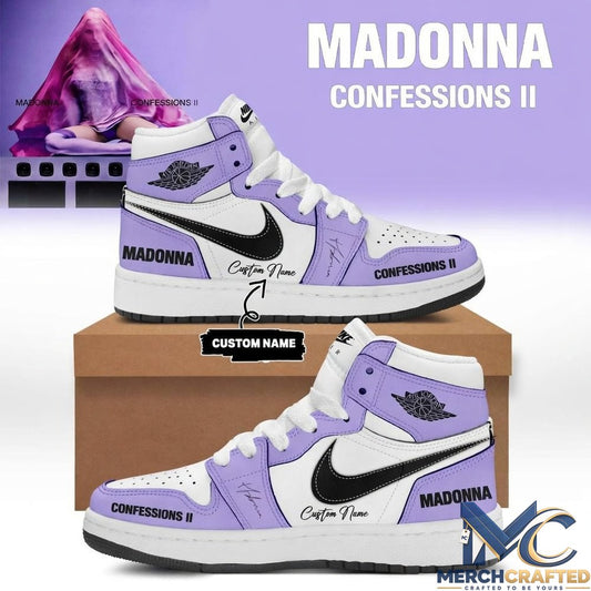 Madonna Album ”Confessions II” Custom AJ1 Shoes