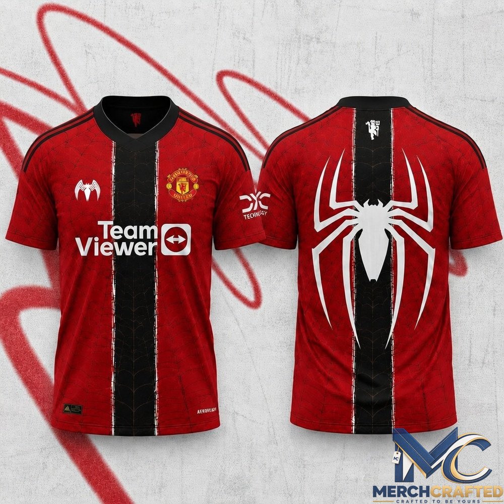 Manchester United x Spider-Man Special Football Jersey