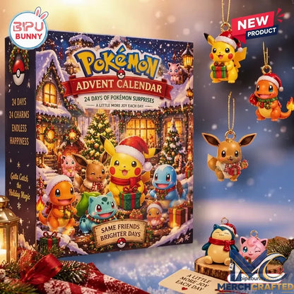 Merry Christmas Pokemon Advent Calendar