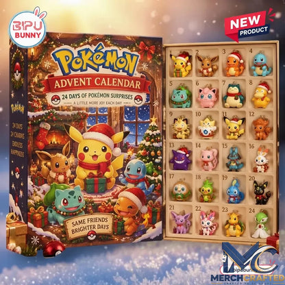 Merry Christmas Pokemon Advent Calendar