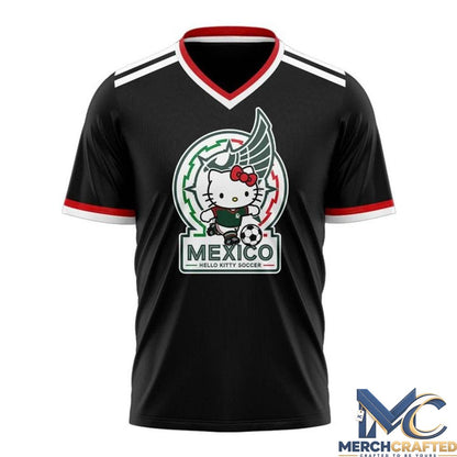 Mexico Soccer x Hello Kitty WC26 Special Edition Black Shirt