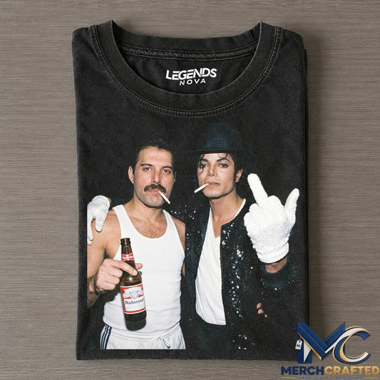 Michael Jackson & Freddie Mercury Tee