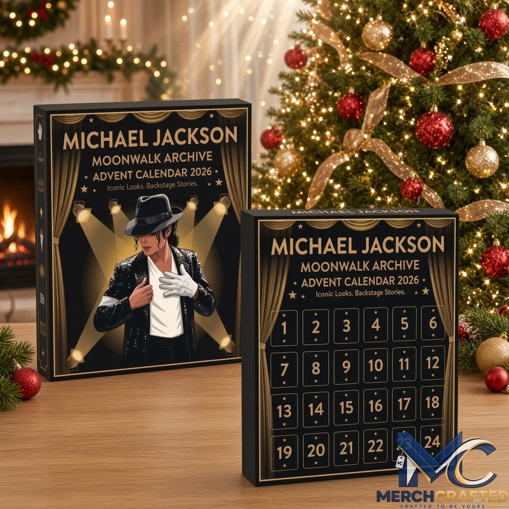Michael Jackson Moonwalk 2026 Advent Calendar 24 Collectible Charms