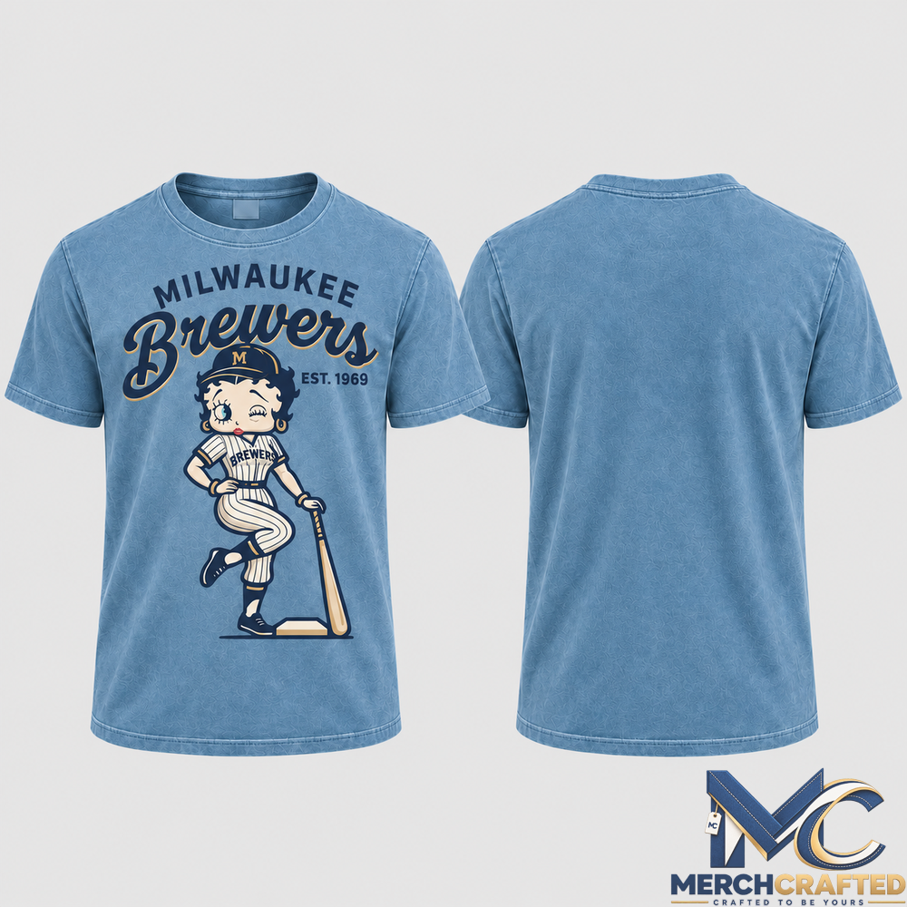 Milwaukee Brewers Baseball Girl T Shirt