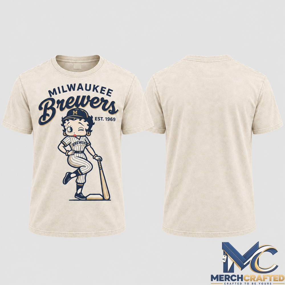 Milwaukee Brewers Baseball Girl T Shirt