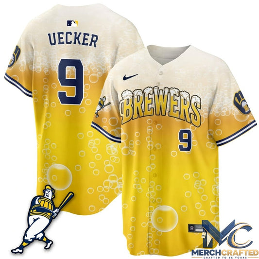 Milwaukee Brewers ‘Pitcher & Pint’ Special Jersey