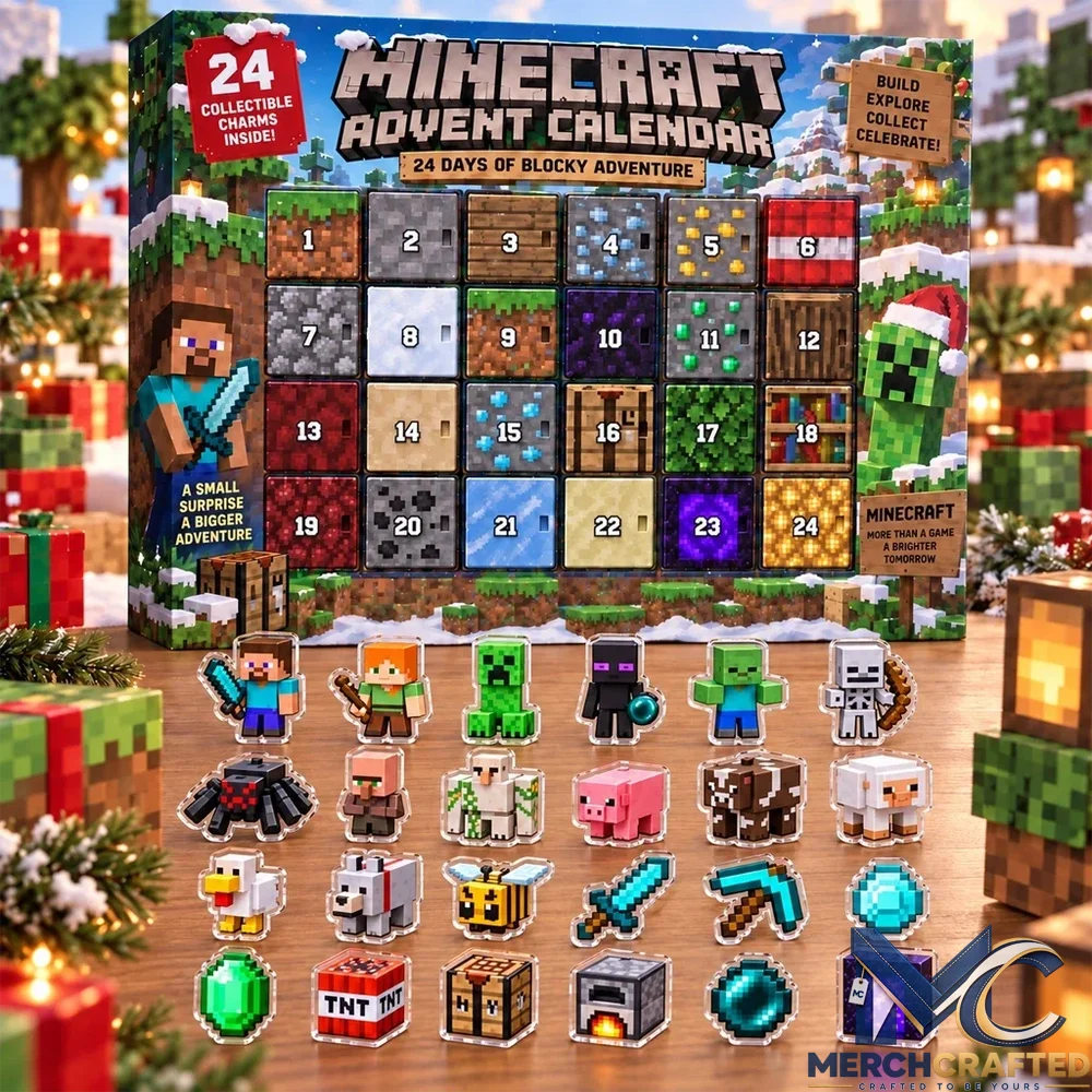 Minecraft Advent Calendar 24 Day Christmas Gift