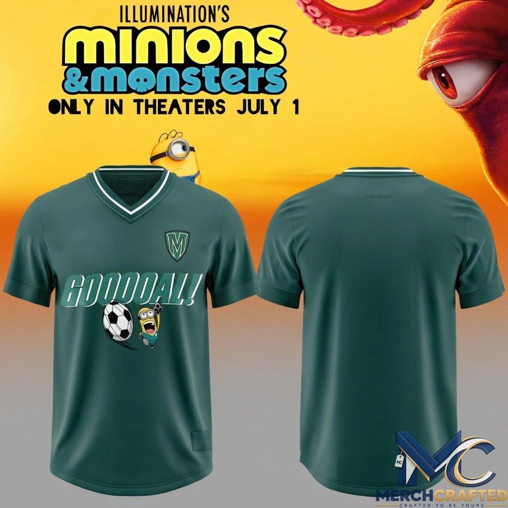 Minions x World Cup Football Jersey