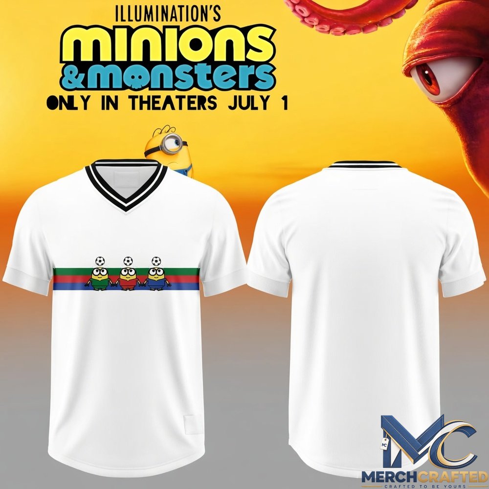 Minions x World Cup Football Jersey