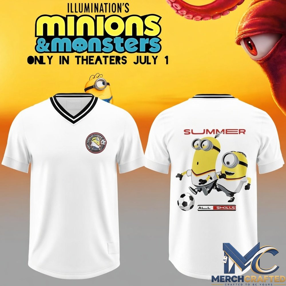 Minions x World Cup Football Jersey