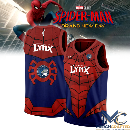 Minnesota Lynx x Spider-Man Special Basketball Jersey