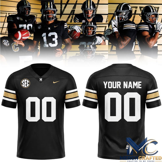 Missouri Tigers 100th Anniversary Custom Football Jersey