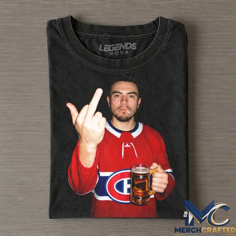 Montreal Canadiens Nick Suzuki Drunk & Smoke Shirt