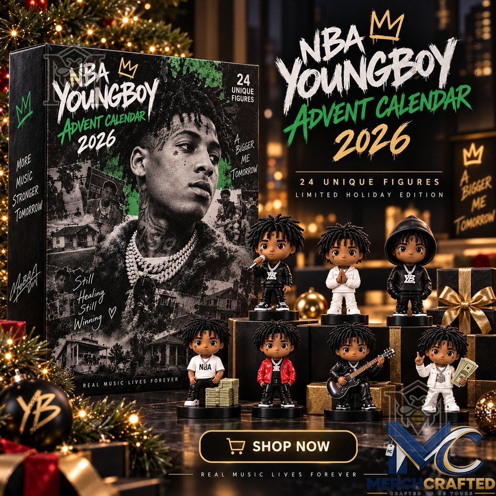 NBA YoungBoy 2026 24 Days of Music Advent Calendar