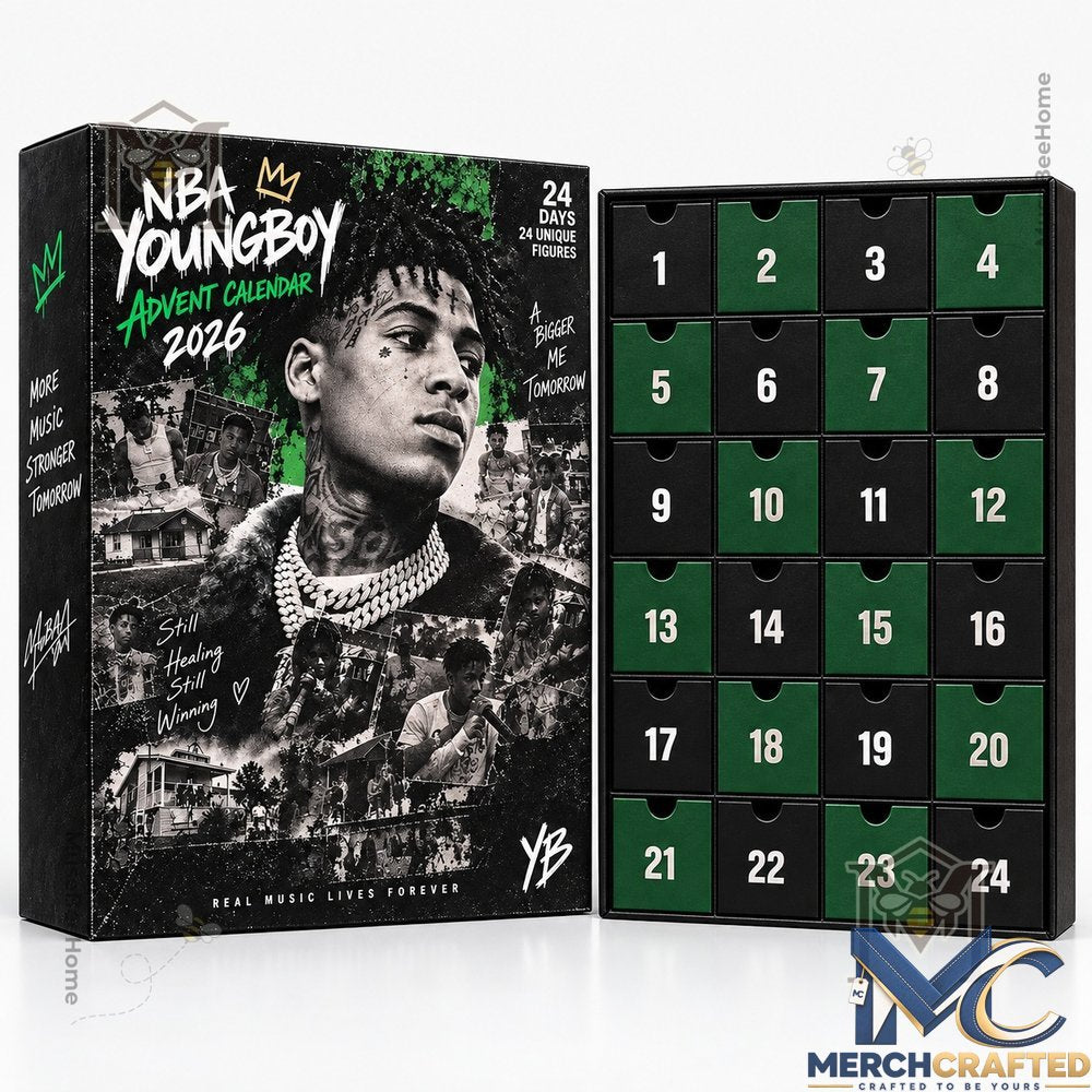NBA YoungBoy 24 Days of Rap Music 2026 Holiday Advent Calendar